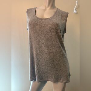 The Black Dog Muscle T Shirt Women’s Medium Heathered Grey